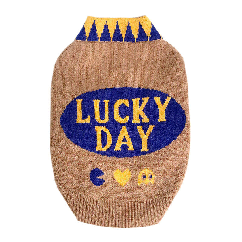 Tide Brand Pet Winter Sweater and Fighting Clothes